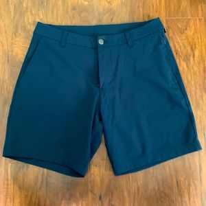 Like new Lululemon men’s navy shorts 31W 7”inseam
